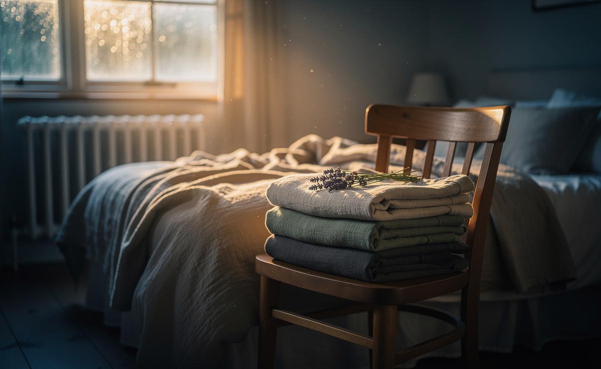 Linen rotation habit softens bedding: how fabric relaxation improves sleep comfort