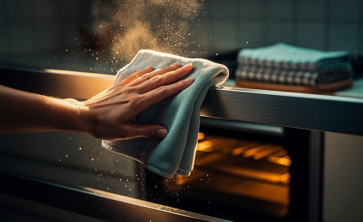 Low oven heat for dust-free blinds: why gentle warmth loosens dirt particles