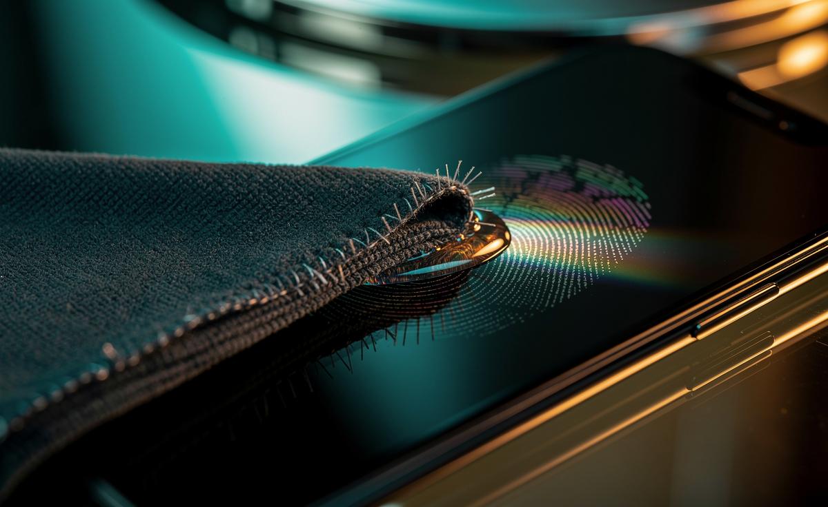 The light dab overpowers stubborn prints: how soft friction tackles surface marks